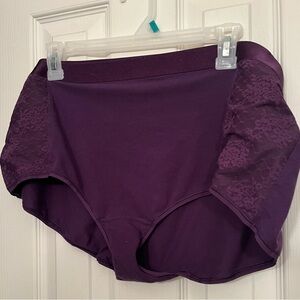Cacique Deep Purple Lace Panties